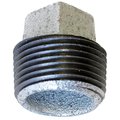 American Imaginations 1.5 in. x 1.5 in. Galvanized Plug AI-35799